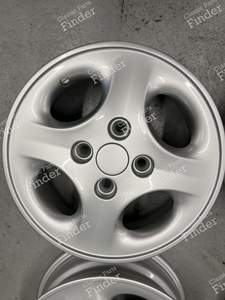 Jantes aluminium 13 pouces - RENAULT Twingo I - 7700422260 / 7701410283- thumb-1