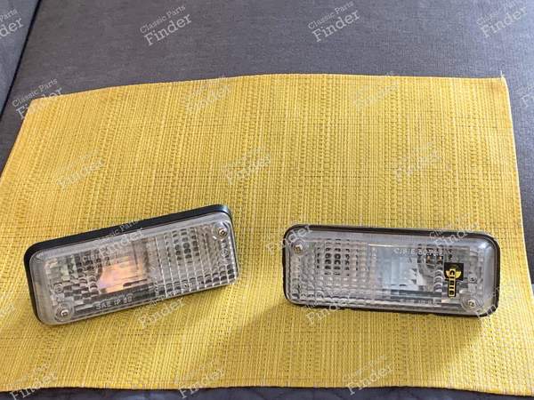 2 Weiße Blinklichter / Nachtlichter - RENAULT 12 / Virage (R12) - 3076E- 0