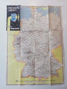Road maps including FORD Germany network (late 50s-early 60s) - FORD Taunus 17M / 20M (P5) - thumb-1