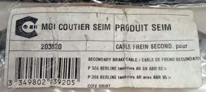 Pair of secondary handbrake cables - PEUGEOT 306 - 203910/203920- thumb-7