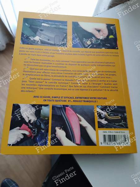 Revue technique - version Diesel - RENAULT Clio 2 - ISBN 9782726887356- 3