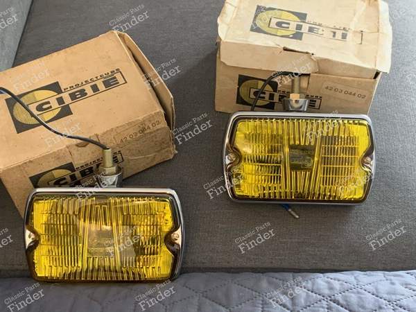 Fog lamps Cibié Iode 35 - CITROËN GS / GSA - 35- 0