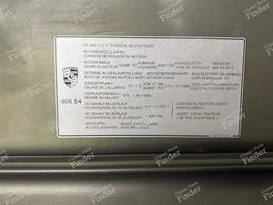 Motorhaube - PORSCHE 928 - thumb-4