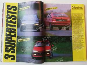 Zeitschrift 'Echappement' - Juli 1987 - PEUGEOT 405 / Pars / Khazar - #225- thumb-4