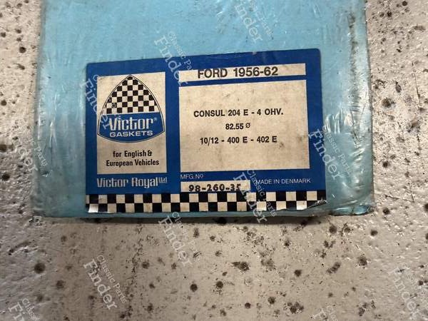 Cylinder head gasket set - 4 cyl ohv engine - FORD Consul / Zephyr / Zodiac - 98-260-35- 2
