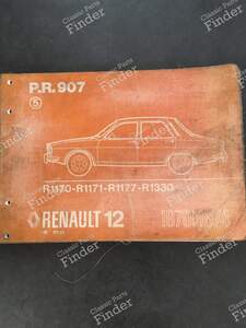 Ersatzteilhandbuch – PR 907 (5. Auflage) - RENAULT 12 / Virage (R12)