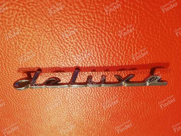 Deluxe' trunk sign - FORD Anglia 105E / Torino - 8