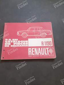 Spare Parts Catalog for RENAULT 8 (R8)