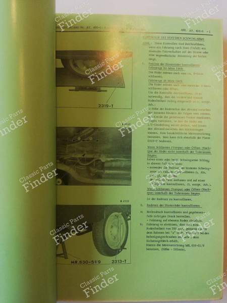 Werkstatt-Handbuch - CITROËN Dyane / Acadiane - 541- 5