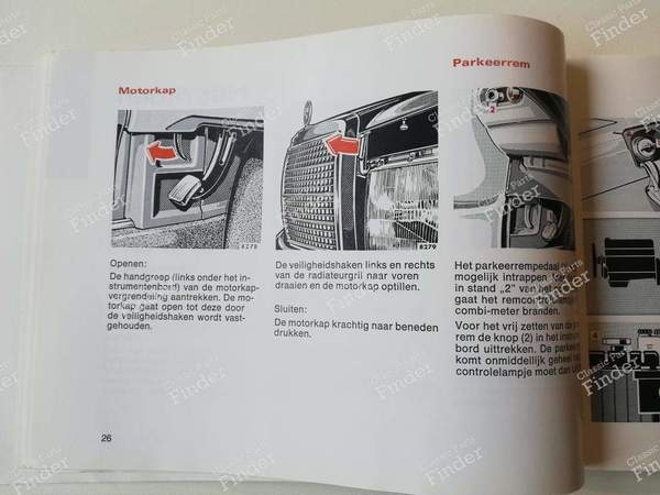 Handbuch - Niederländisch - MERCEDES BENZ S (W116) - A1165843496 / 65004797- 4