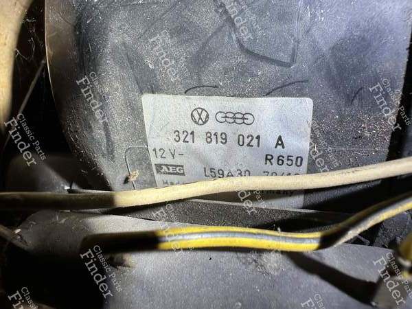 Bloc chauffage - VOLKSWAGEN (VW) Golf I / Rabbit / Caddy / Jetta - 321819021A- 2