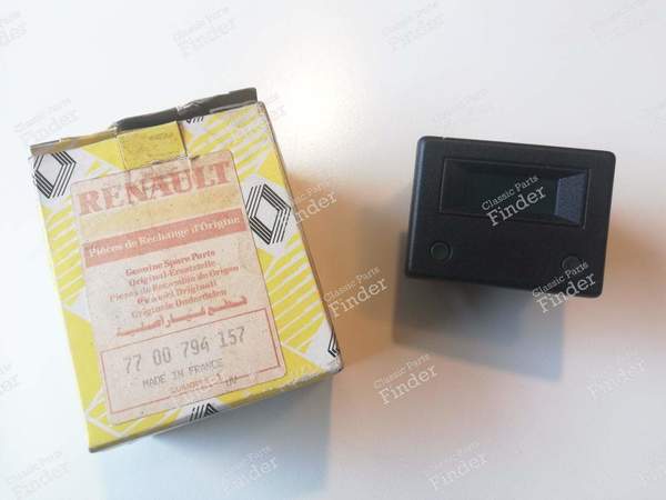 Horloge numérique - RENAULT 5 (Supercinq) / Express / Rapid (R5) - 7700794157 / 339094- 7
