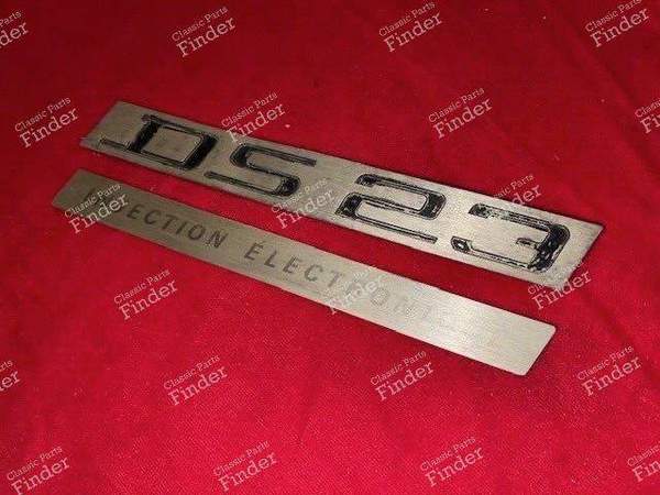 DS 23 IE trunk emblem - CITROËN DS / ID - 1