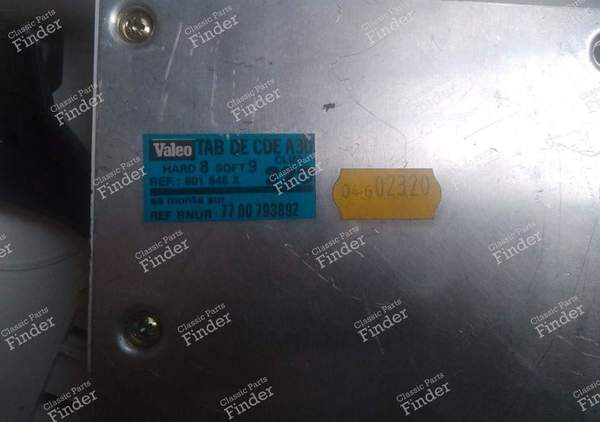 Platine de chauffage et de climatisation électronique - RENAULT 21 (R21) - 7700793892- 2