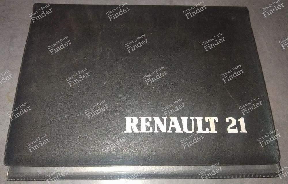 Owner's manual for Renault 21 sedan phase 2 (5 doors) - RENAULT 21 (R21)