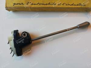 Headlight-code switch (gray stem) - PEUGEOT 404 Coupé / Cabriolet - 6240.57 (?)- thumb-3