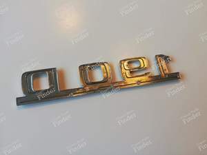 Trunk sign - 2.5 diesel version - MERCEDES BENZ 190 (W201) - A2018172115- thumb-8