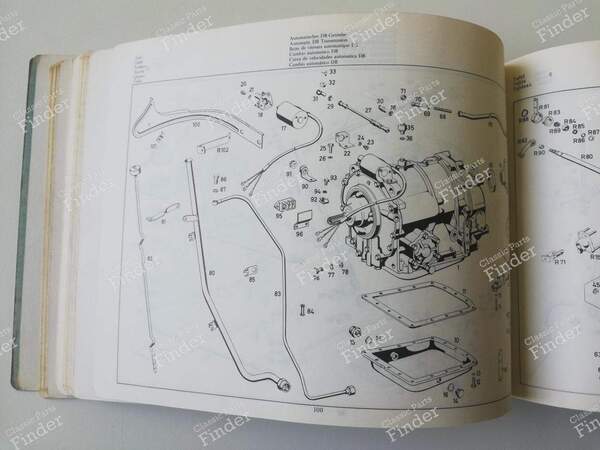 Ersatzteilhandbuch – „Katalog B“ 1967 - MERCEDES BENZ W110 - 12118- 6