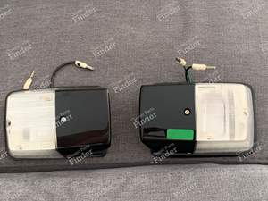 Pair of reverse lights and license plates - RENAULT 5 / 7 (R5 / Siete)