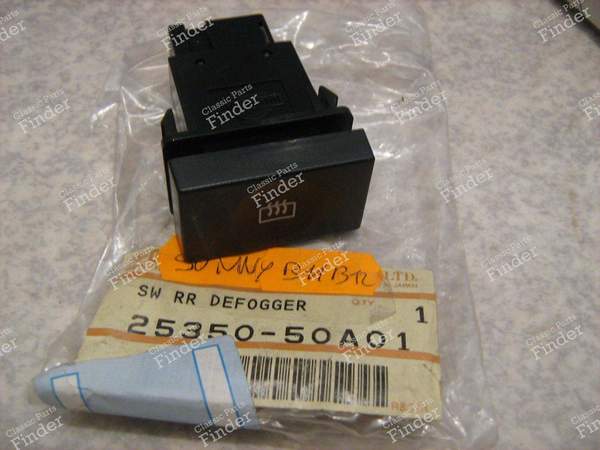 Rear window defroster switch - NISSAN Sunny (B12) - 2535050a01