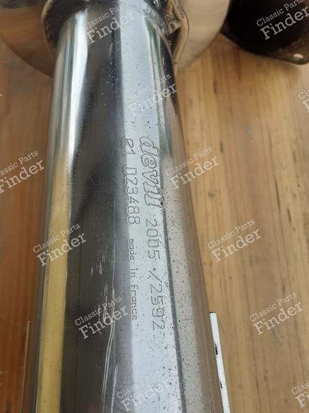 Silencieux Devil - Version 16s et Williams - RENAULT Clio - 2005.2592.E1 D23488- 1