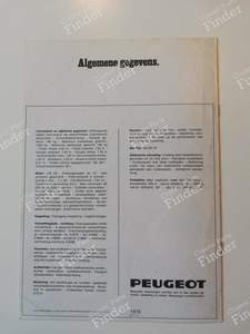 Werbebroschüre 104 ZS - PEUGEOT 104 / 104 Z - 7-75 726- thumb-3