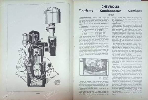 Revue technique SERVICE 1939 - CHEVROLET Master Pickup (1/2 - 1 1/2 - 3/4 - 1) - Avril 1939- 2