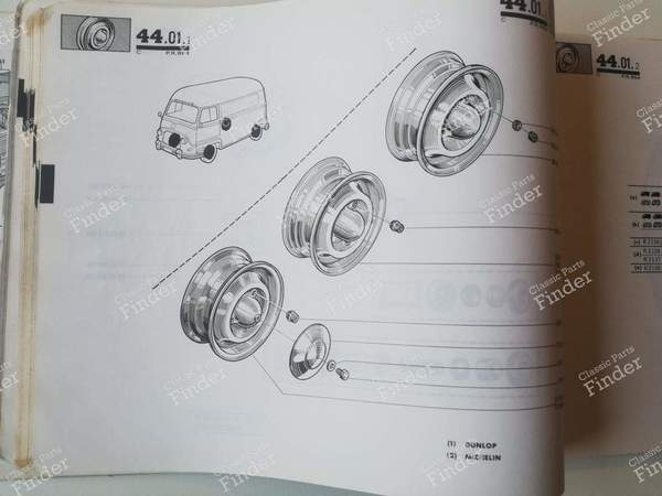 P.R. 884 - Ersatzteilkatalog - RENAULT Estafette / Hi-boy / Petit-Panel - 7701435674- 3