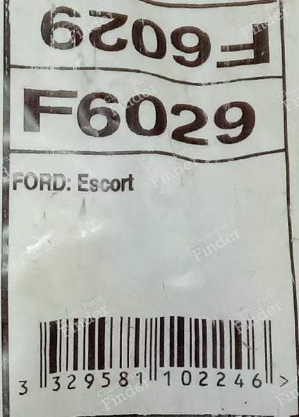 Pair of front left and right hoses - FORD Escort / Orion (MK3 & 4) - F6029/F6040- 3