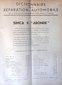 SERVICE 1952 technical review - SIMCA Aronde - 03/1952- thumb-1