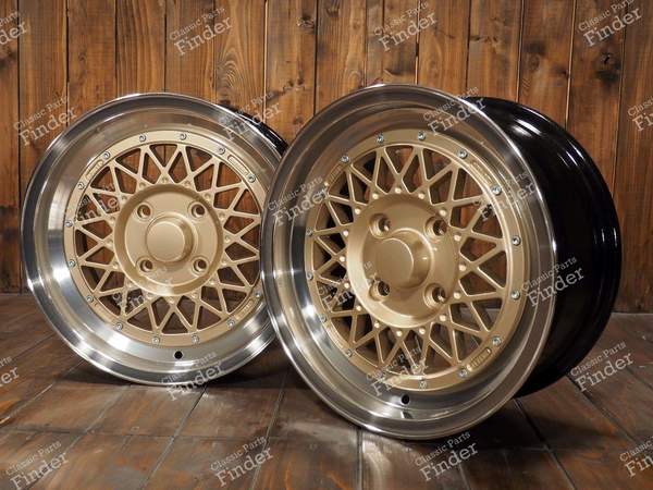 VSS Sport 15 Zoll Leichtmetallfelgen 4x114.3 7Jx15 Split Felgen - Nissan Datsun JDM, Honda - DATSUN 240Z/260Z/280Z - 4