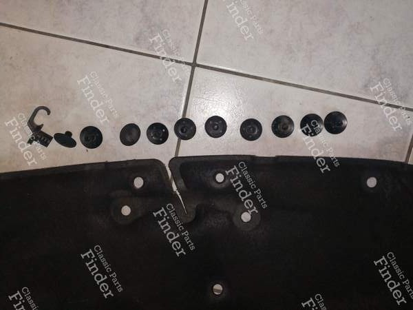 Engine compartment apron felt - CITROËN C6 - 1