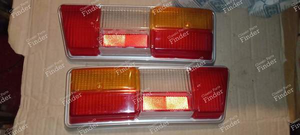 Pair of rear light lenses - Phase 2 - SIMCA-CHRYSLER-TALBOT 1100 / 1204 / VF - 1434/M y 1435/M- 0
