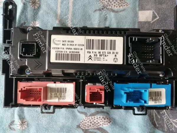 Commande climatisation et autres fonctions - CITROËN C6 - 96573328ZD02- 2