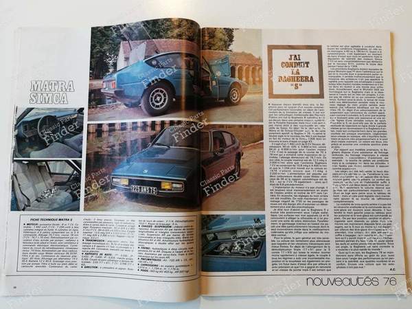 L'auto-journal - #16 (September 15, 1975) - CITROËN CX - N°16- 5