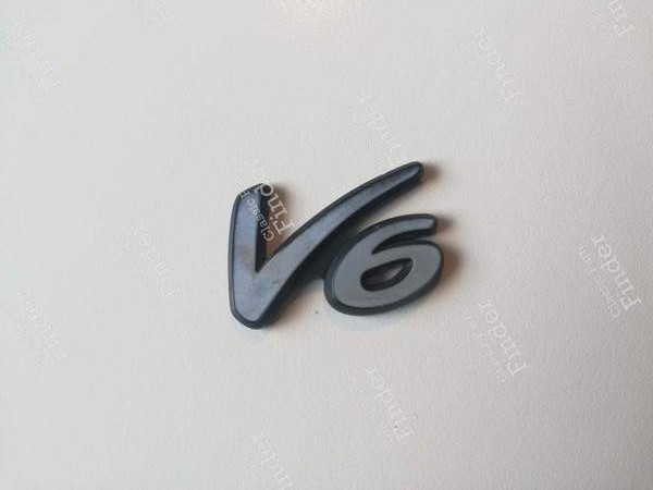 V6' trunk emblem - CITROËN Xantia - 0