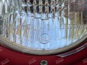 Pair of complete headlights - PEUGEOT 203 - Isoroute 413- thumb-3