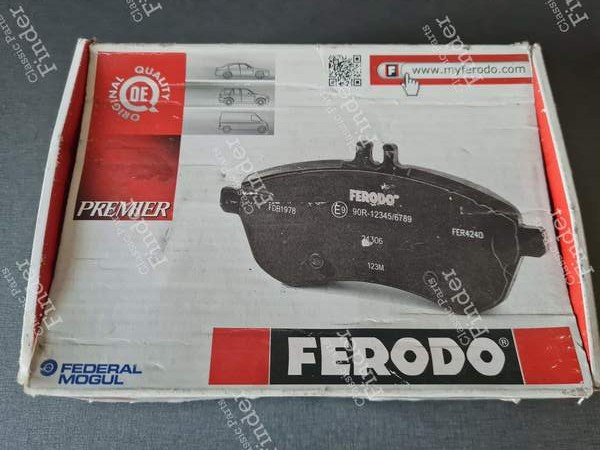 FDB845 multi-brand front brake pad set - RENAULT Clio 2 - FDB845- 0