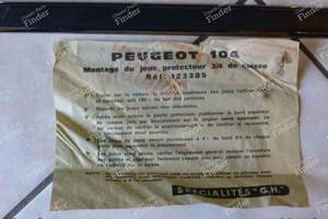6 Baguettes tour de caisse "GH" Peugeot 104 " - PEUGEOT 104 / 104 Z - 123385- thumb-1