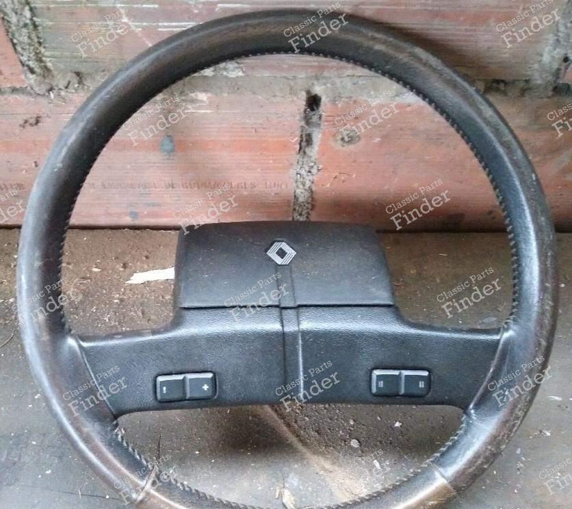 Leather steering wheel for Renault 11 TXE electronic - RENAULT 9 / Alliance / Broadway / 11 / Encore (R9 / R11)