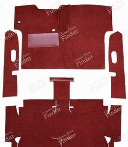 Complete floor mat kit for CHEVROLET Corvair