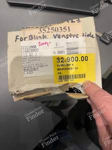 Front turn signal lamp - Left side - MERCEDES BENZ W123 - Equiv. A0008200421 / 35250351- thumb-3