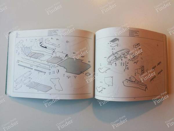 Ersatzteilhandbuch - 'Catalog C' (Katalog C) - MERCEDES BENZ /8 (W114 / W115) - 12178 / 50000-10.70 WK- 9