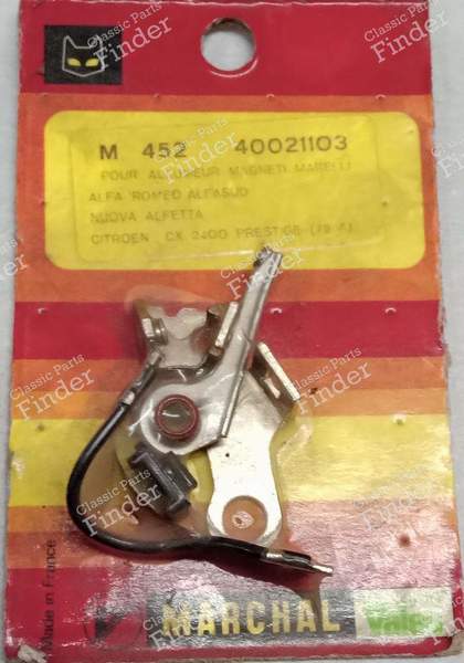 Platinum screws Magnetti Marelli M452 - Alfetta, Alfasud - CX 2400 - ALFA ROMEO Alfasud - 40021103- 1