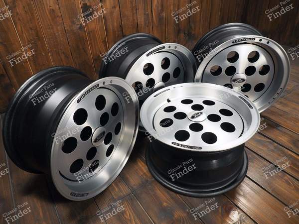 Pepperpot Alloy Wheels 7Jx13 - ET05 4x108 PCD 13" Original Rims - FORD Capri - 1