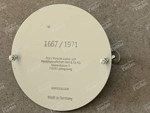 Badge de grille arrière - PORSCHE 911 / 912 E (G Modell) - WAP0508100K- thumb-1