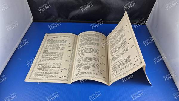 Rare advertising brochure - DELAHAYE Type 134 - 2