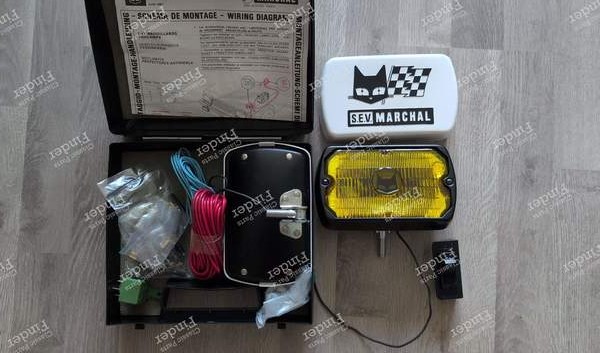 Marchal Cibie fog light yellow - RENAULT 5 / 7 (R5 / Siete) - 166-88-460- 0