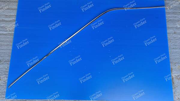 Stainless steel roof gutter bracket, right side - PEUGEOT 204 - 1
