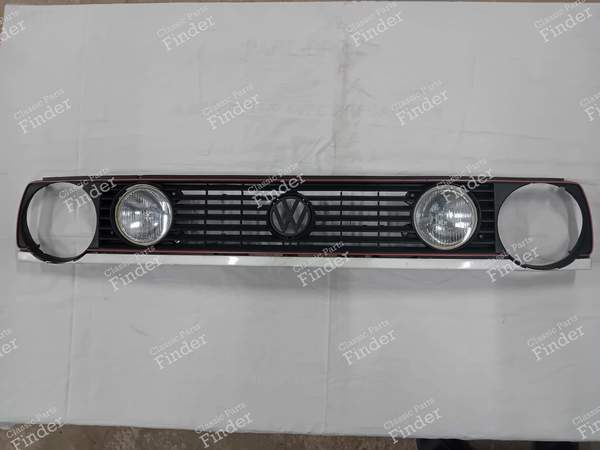 Kühlergrill mit 7 Stäben GTI Phase 1 - VOLKSWAGEN (VW) Golf II / Jetta - 191 853 653 H- 0
